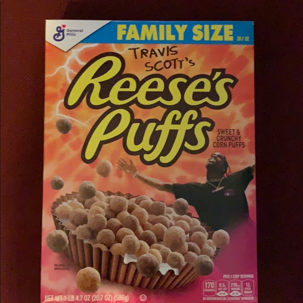 Travis Scott special edition Reese’s Puffs